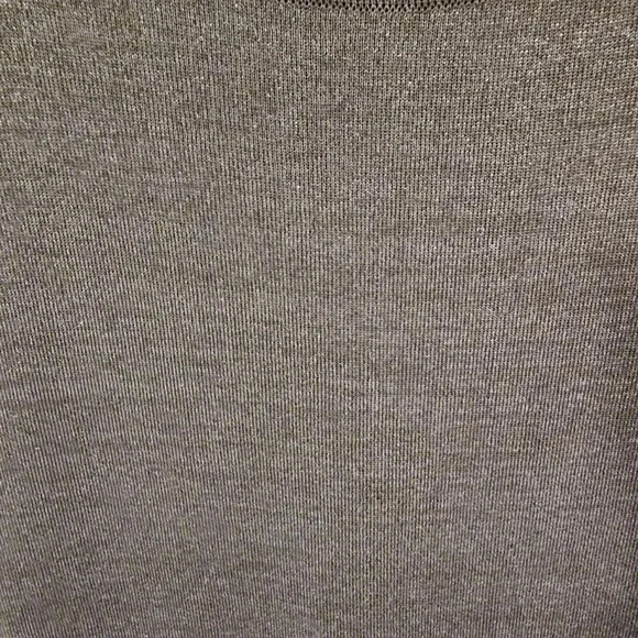 New Misook Shimmer Dress Gray Sleeveless Crew Neck Pullover Women Size 3X - Picture 5 of 5